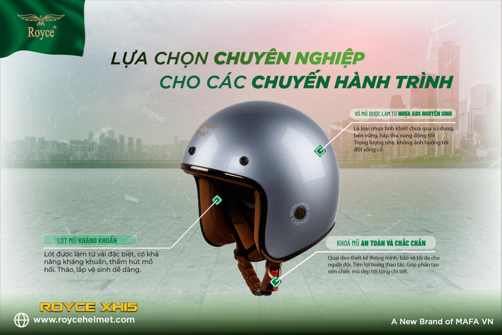 mũ bảo hiểm thời trang